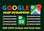 do google maps data scraping and b2b lead generation service